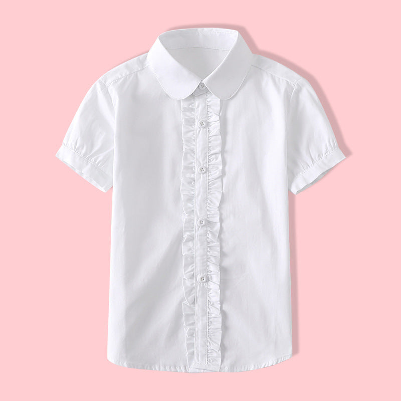 Sleeve Summer Middle School The Big Blue Primary Graduation Performance Children's Shirt