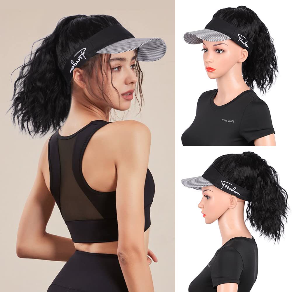 Hooded Personality Short Curly Hair Small Curls Chemical Wig Ponytail