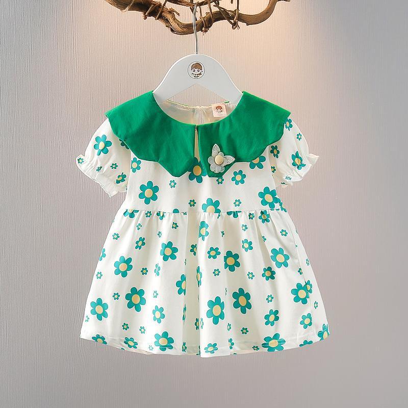 Doll Collar Summer Fashionable Little Small Children's Dress