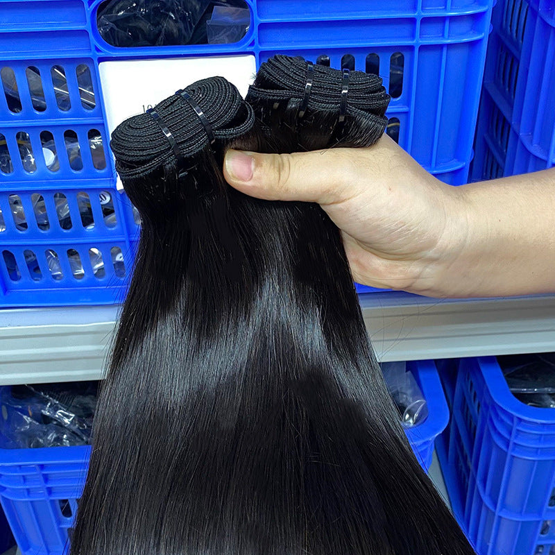 Real Human Hair Extension Bone Straight Wig