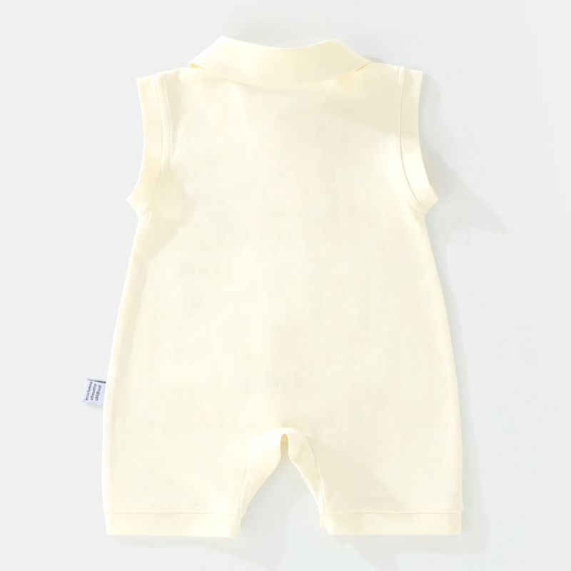 Summer Tie Digital Bear Jumpsuit Born Clothes Cute Jumpsuit, Climbing Suit