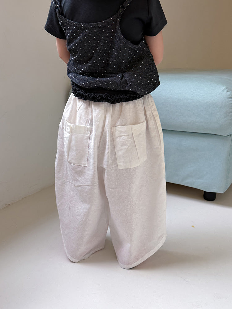 Children's Clothing Summer Korean Style Boys Imitation Children's Pants