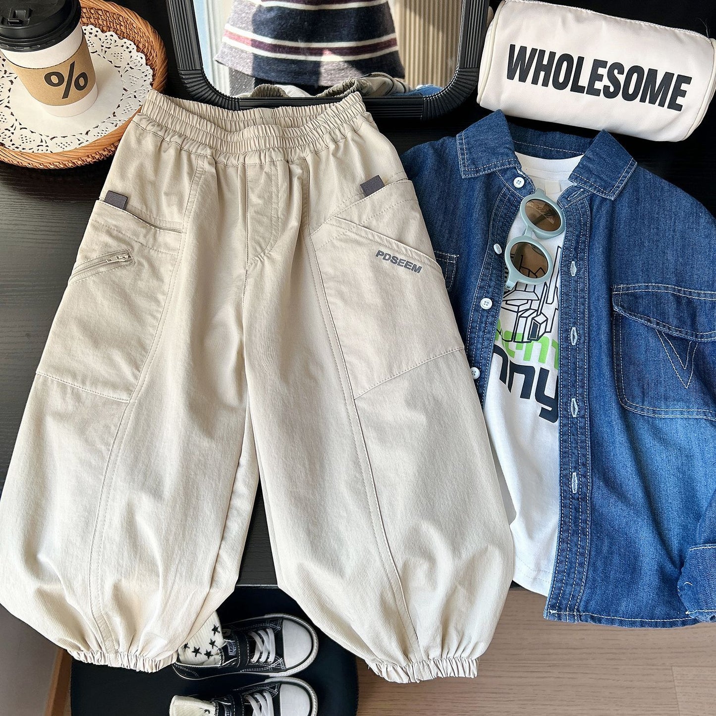 Children's Clothing Thin Cool Anti Mosquito Casual Children's Pants