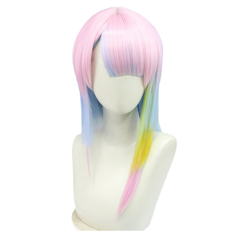 Drifting Punk Edge Walker Lucy Running Hand Female Cos Wig