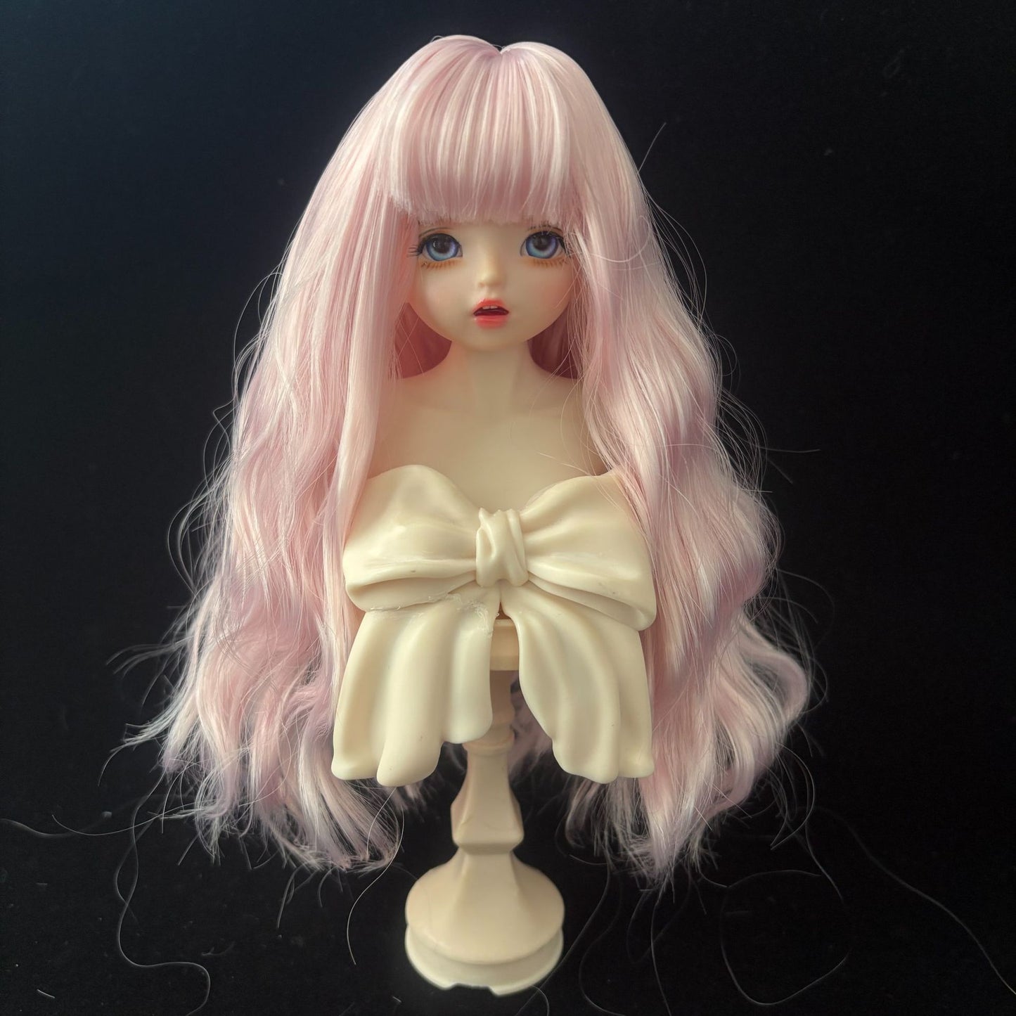With Bangs Multicolor Small Curls Dress Up Cos Wig