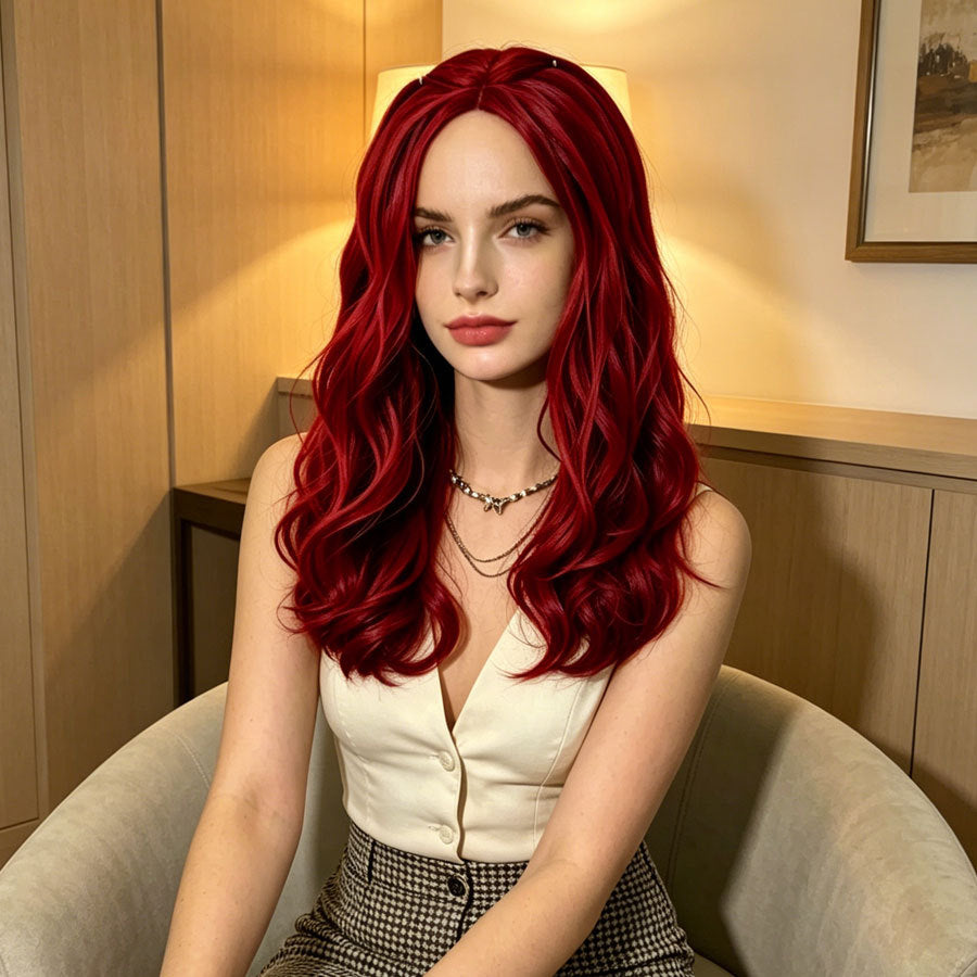 Descendant Little Red Star Successor Princess Cos Wig