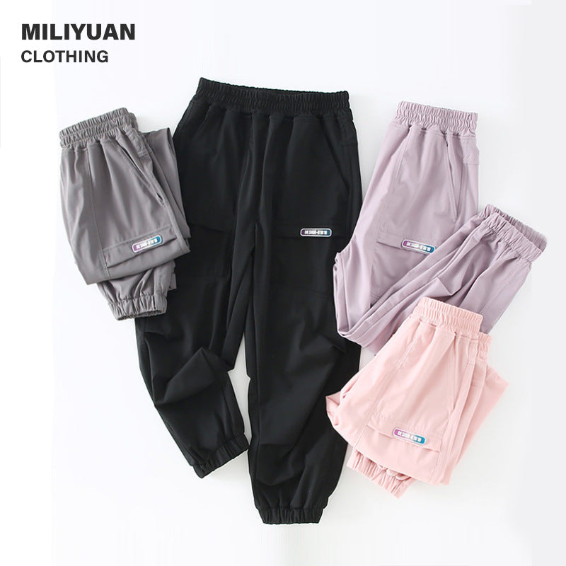 Children's Summer Clothing Casual Middle Big Sports Children's Pants