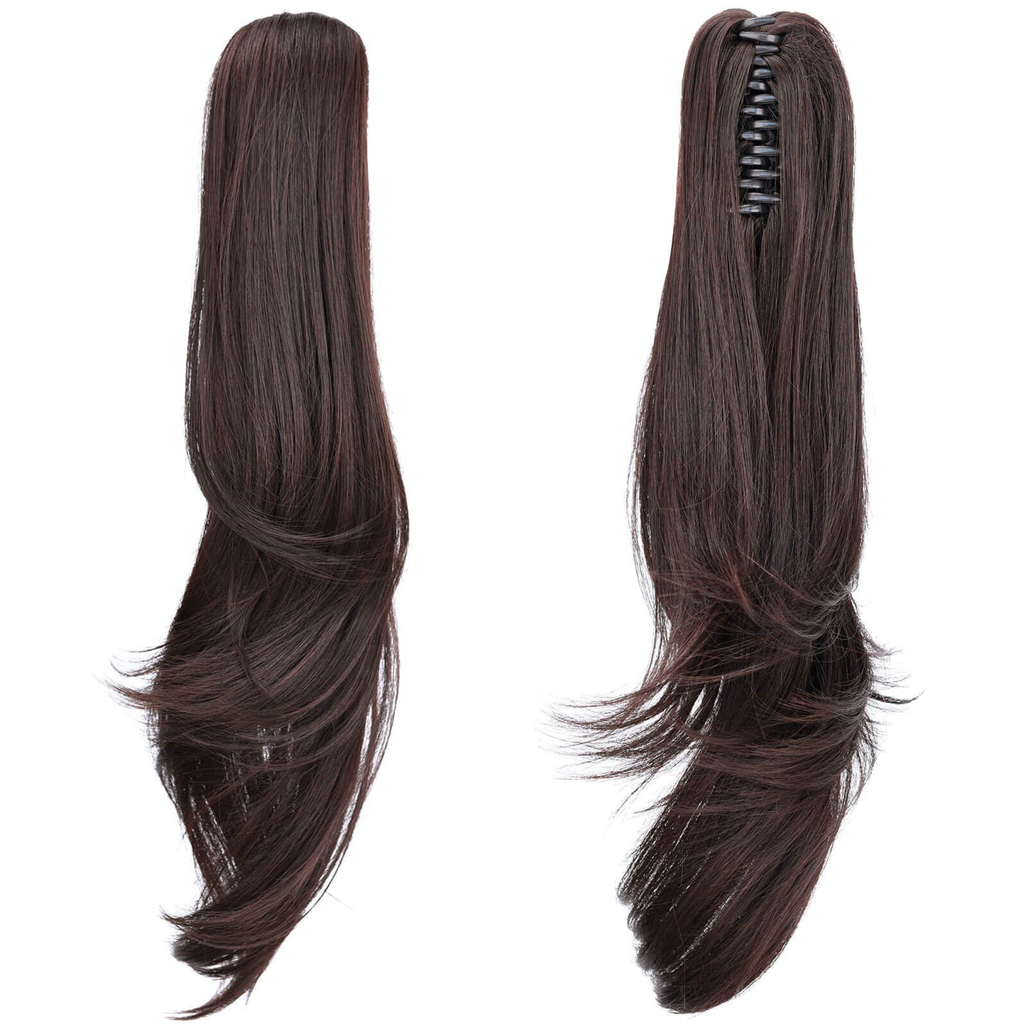 Mid-length Fiber Jaws Clamp Grip High Female Lazy Wig Ponytail