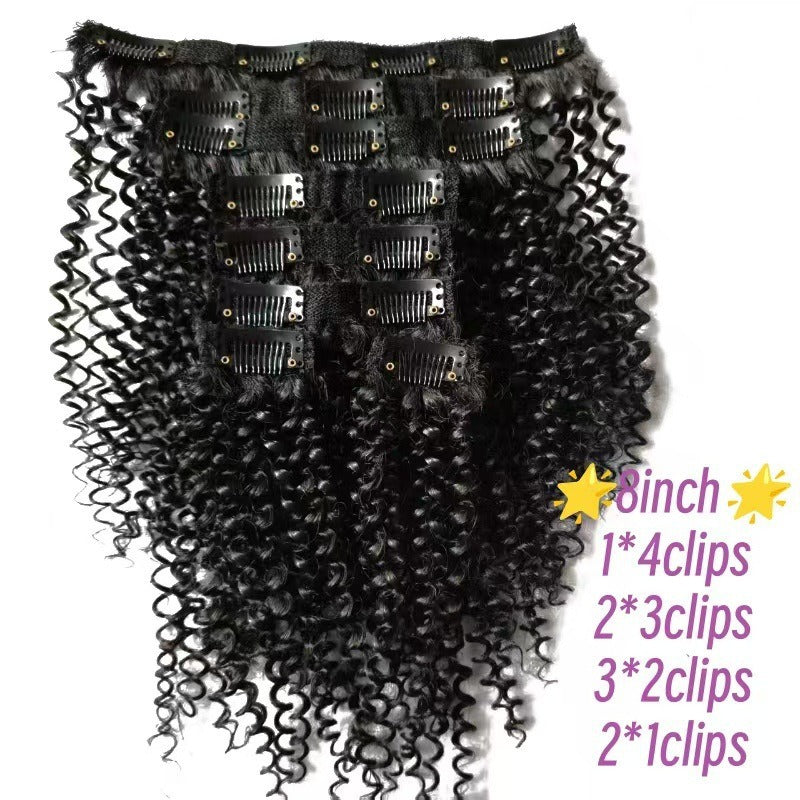 Invisible Hair Increase Volume Extension Direct Sales African Song Set Wig