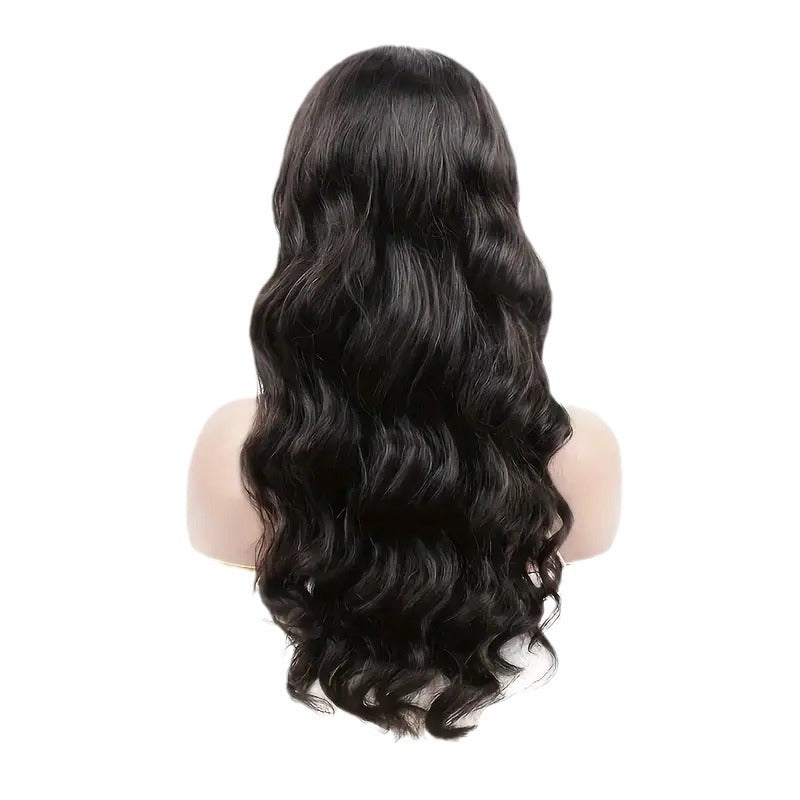 Front Lace Female Big Wave Curly Hair Fluffy Wig Long Curls