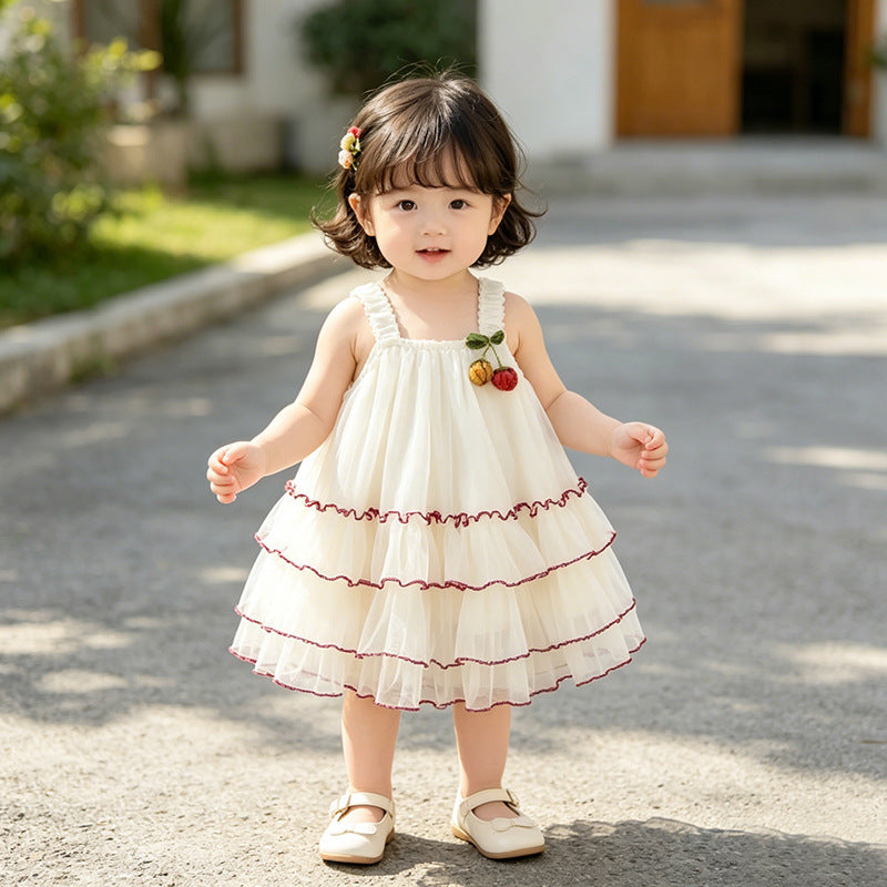 Children's Clothing Summer Sundress Sweet Cute Cool Sling Children's Dress