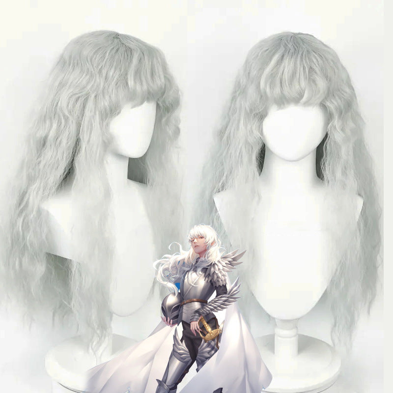 Griffith Sword Style Legendary Sier Corn Cos Wig
