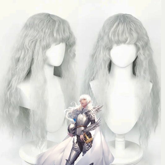 Griffith Sword Style Legendary Sier Corn Cos Wig
