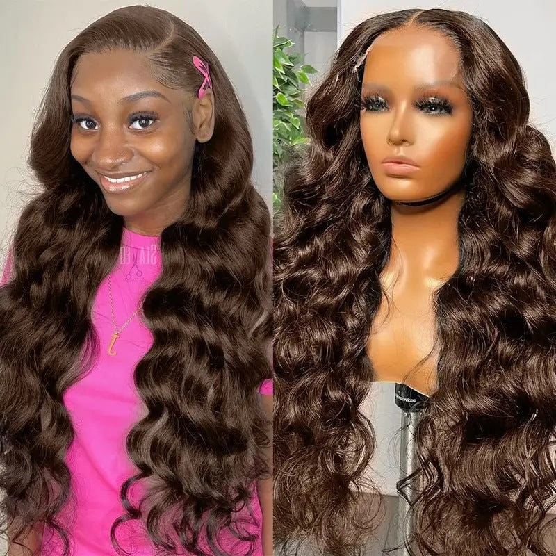 Fashion Front Lace African Big Wave Wig Long Curls