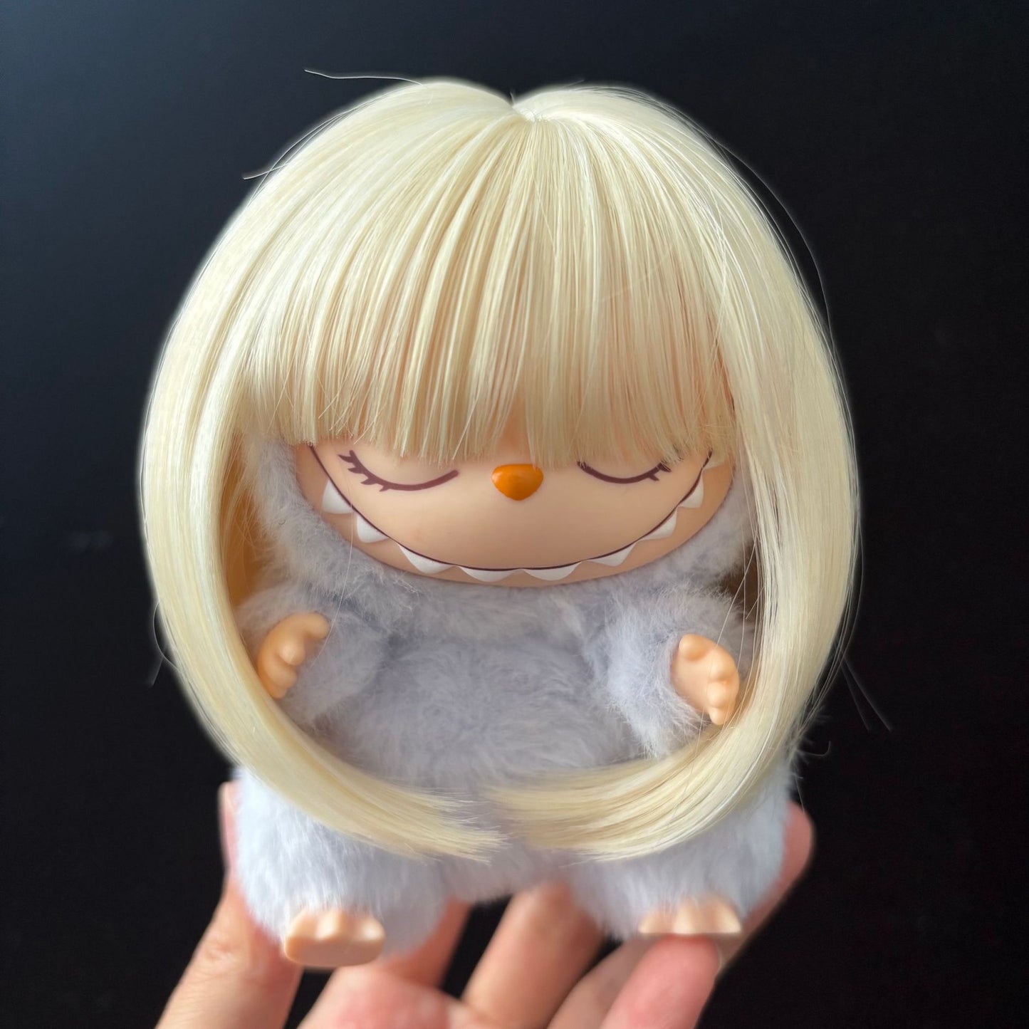 Soft Silk Automobiles Curtain Cloth Sheath Cute Cos Wig