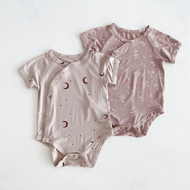 Class Pure Cotton Thin Modal Born Jumpsuit, Climbing Suit