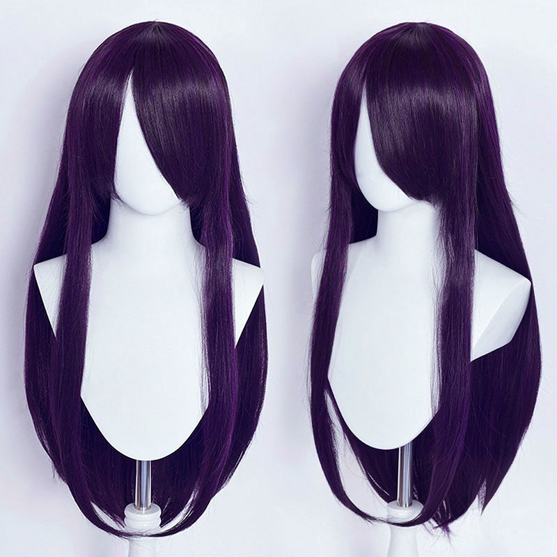 Universal Straight Hair Long Bangs Colorful Cos Wig
