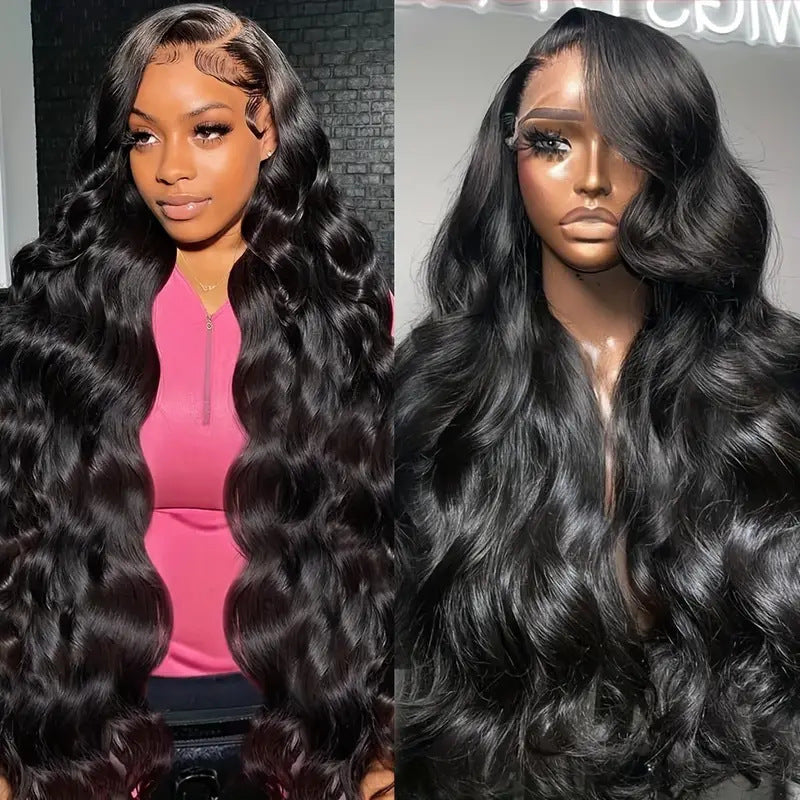 Front Lace Big Wave Curly Full Hair Wig Long Curls