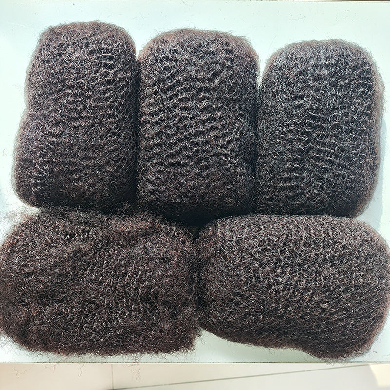 Afro Human Bulk Ideal For Diy Real Hair Wig