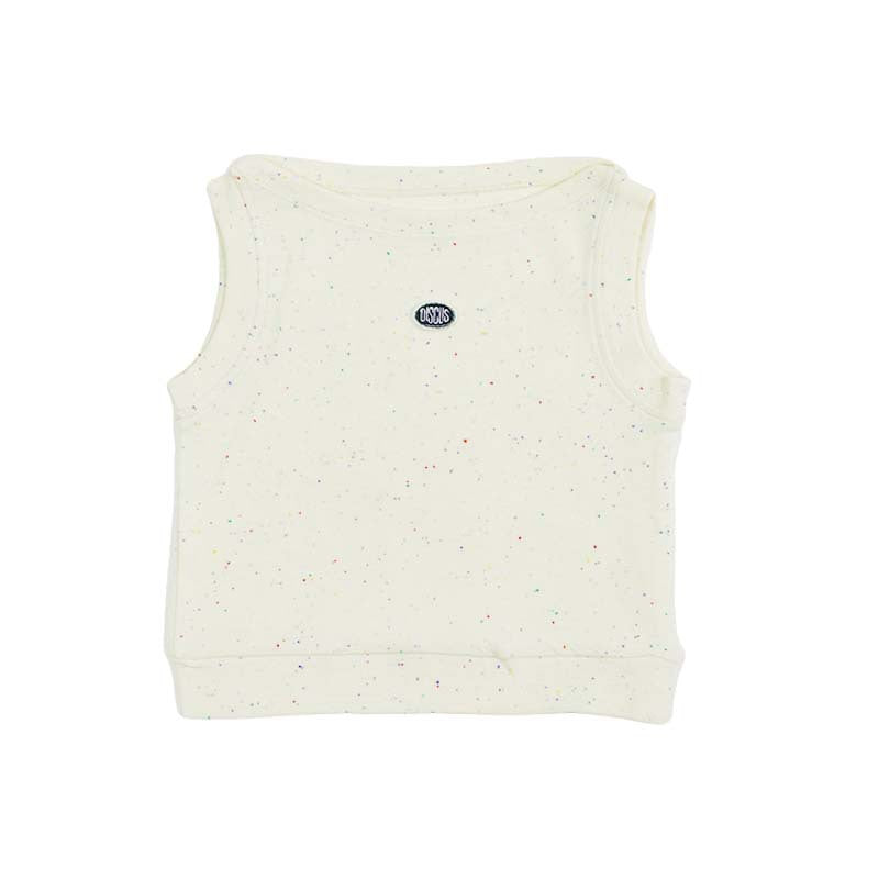 Children's Summer Casual Slim Vest Round Neck Sleeveless Top Children's T-shirt