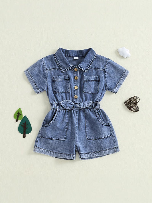 Jumpsuit Summer Fashion One-piece Shorts Solid Color Casual Jumpsuit, Climbing Suit