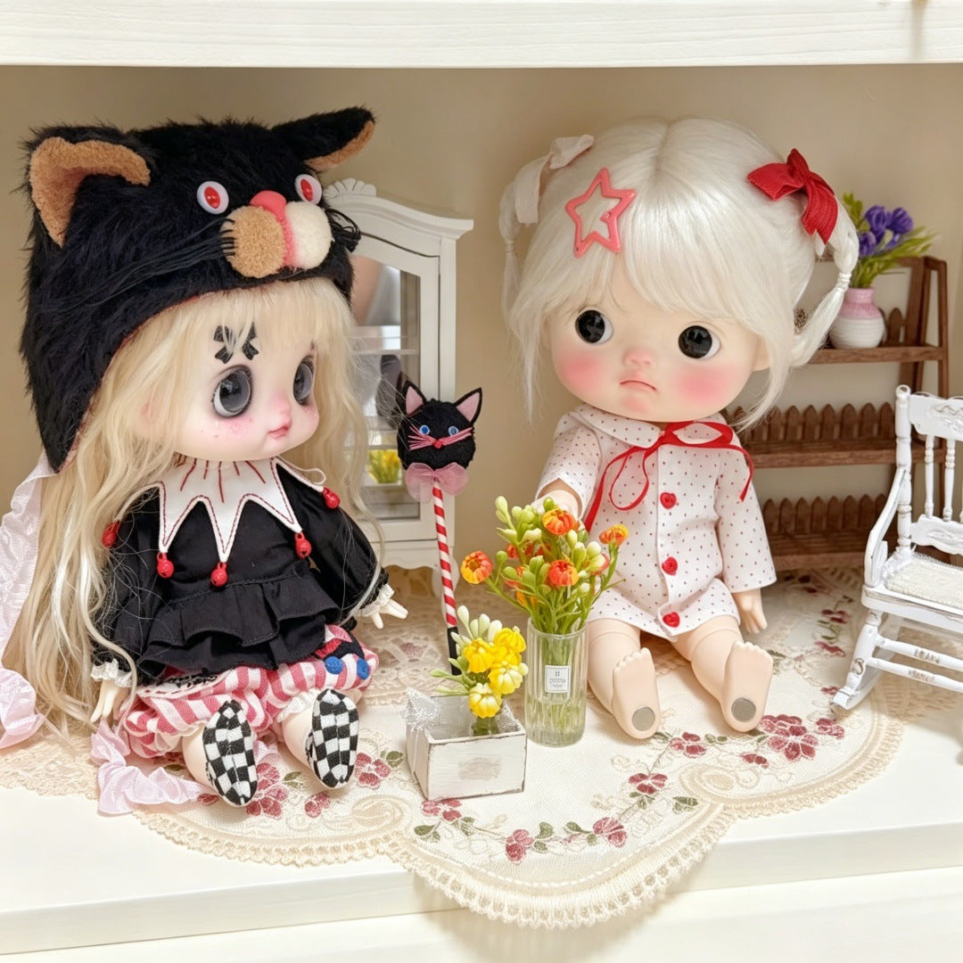 Doll Fiber Can Be Trimmed Fake Hair Without Cos Wig