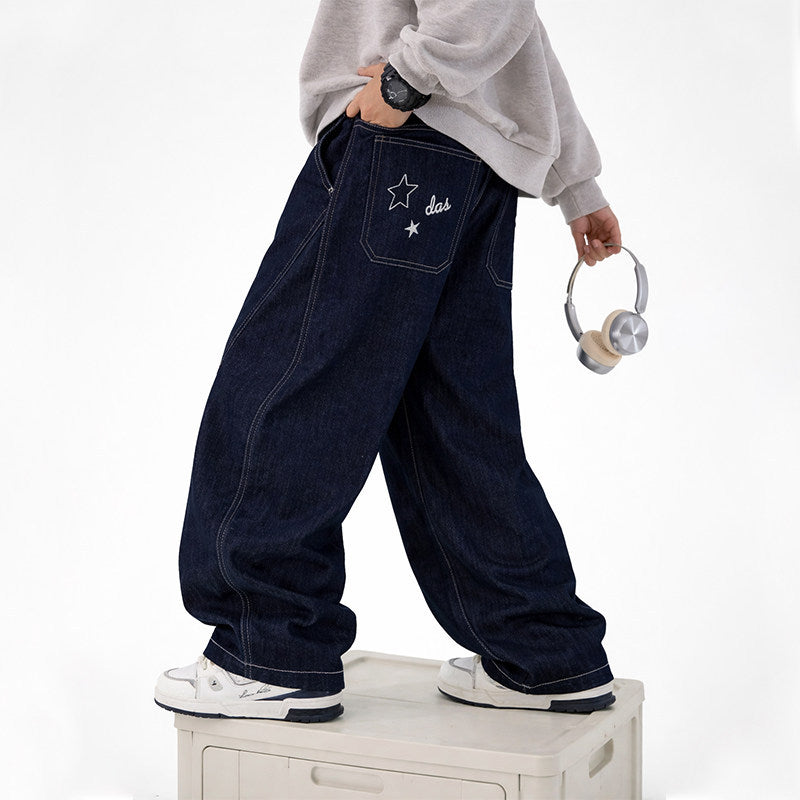 Children's Clothing Boys Spring Fashionable Jeans Big Casual Children's Pants