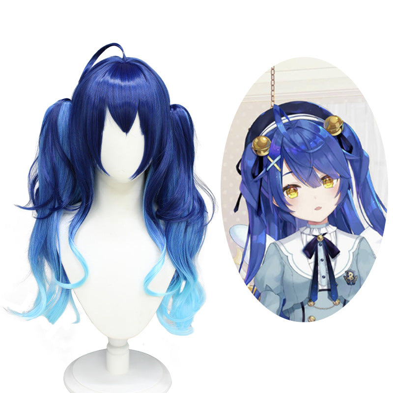 Rainbow Society Heart Meow Virtual Broadcaster Cos Wig