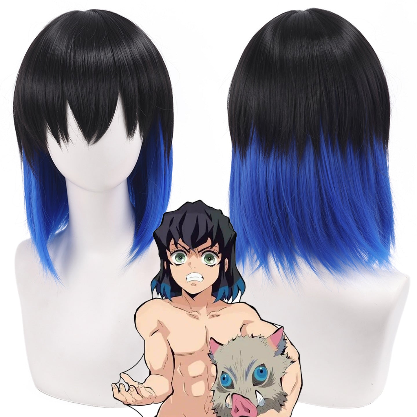No Full My Wife Anime Kitchen Cos Wig