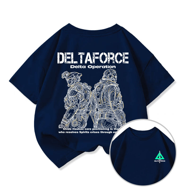 Related Short Sleeve Small Medium Large Male Female Clothes Half Children's T-shirt