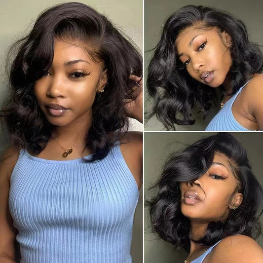 Women's Partial Short Curly Hair Chemical Fiber Mid-length Head Wig Long Curls