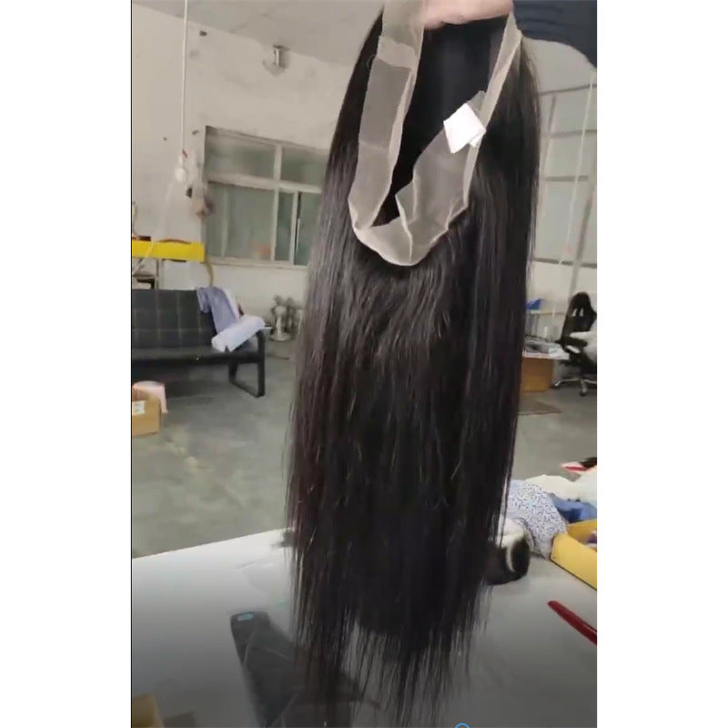 Casual Charming Popular Human Lace Hood Real Hair Wig