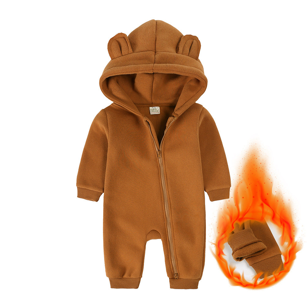 Jumpsuit Outwear Thickening Thermal Romper Born Jumpsuit, Climbing Suit
