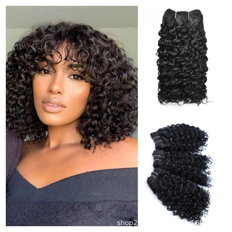 Cm Curly Hair Qu Chemical Fiber Wig Long Curls