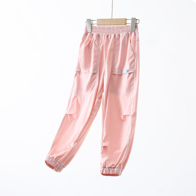 Children's Summer Clothing Casual Middle Big Sports Children's Pants