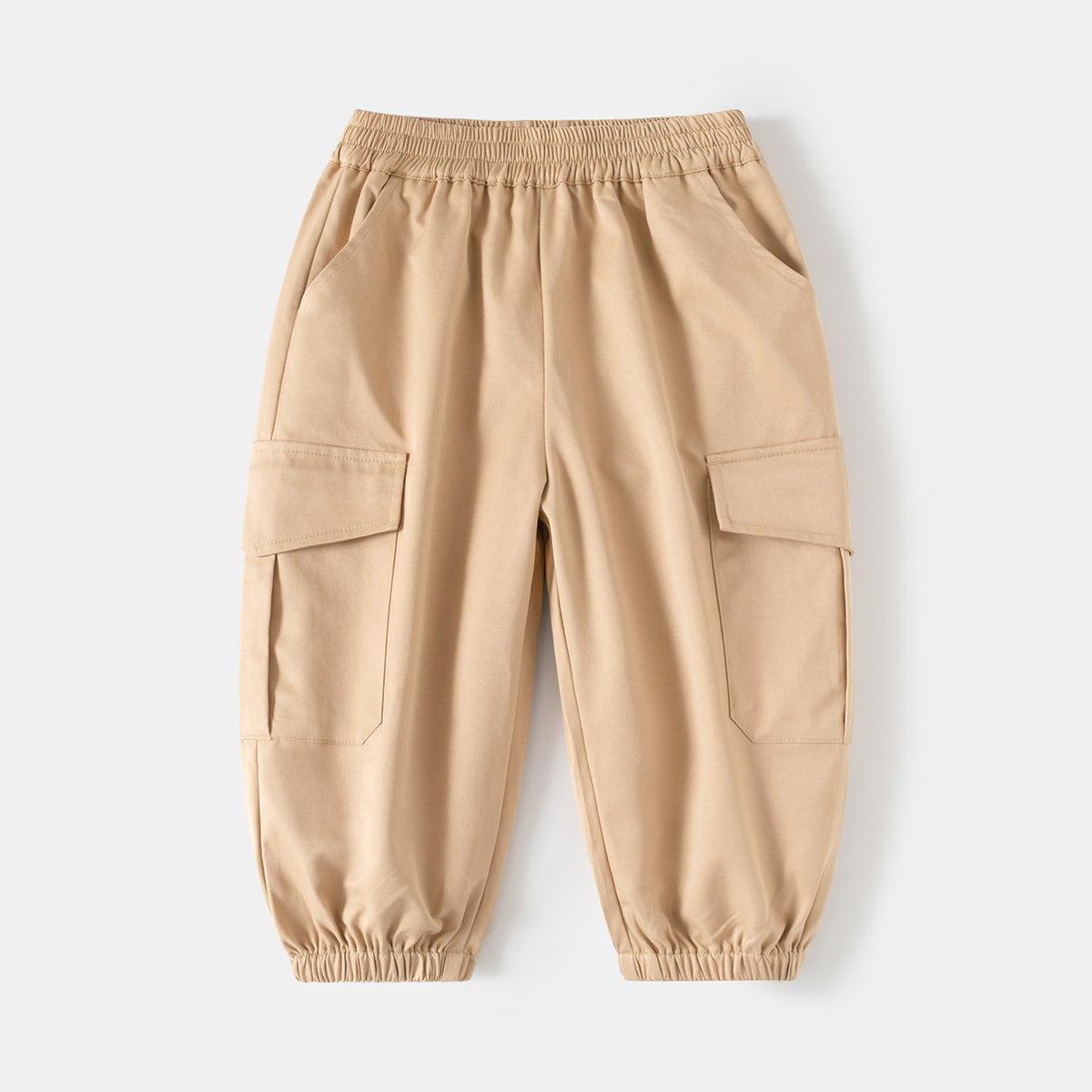 Korean Style Three-dimensional Double Pocket Casual Children's Pants
