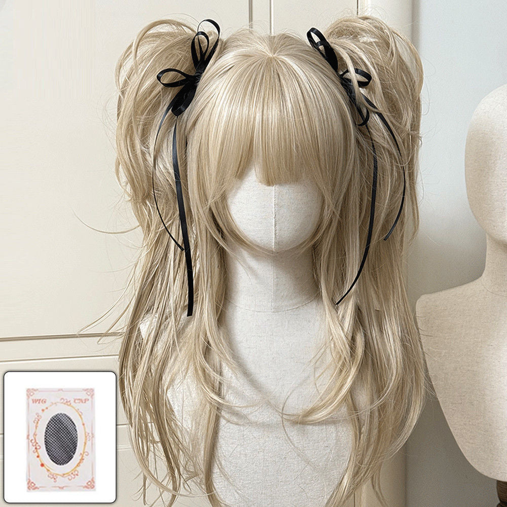 Level Ancient Early Sense Ji Series High Jaws Clamp Pairs Wig Long Curls