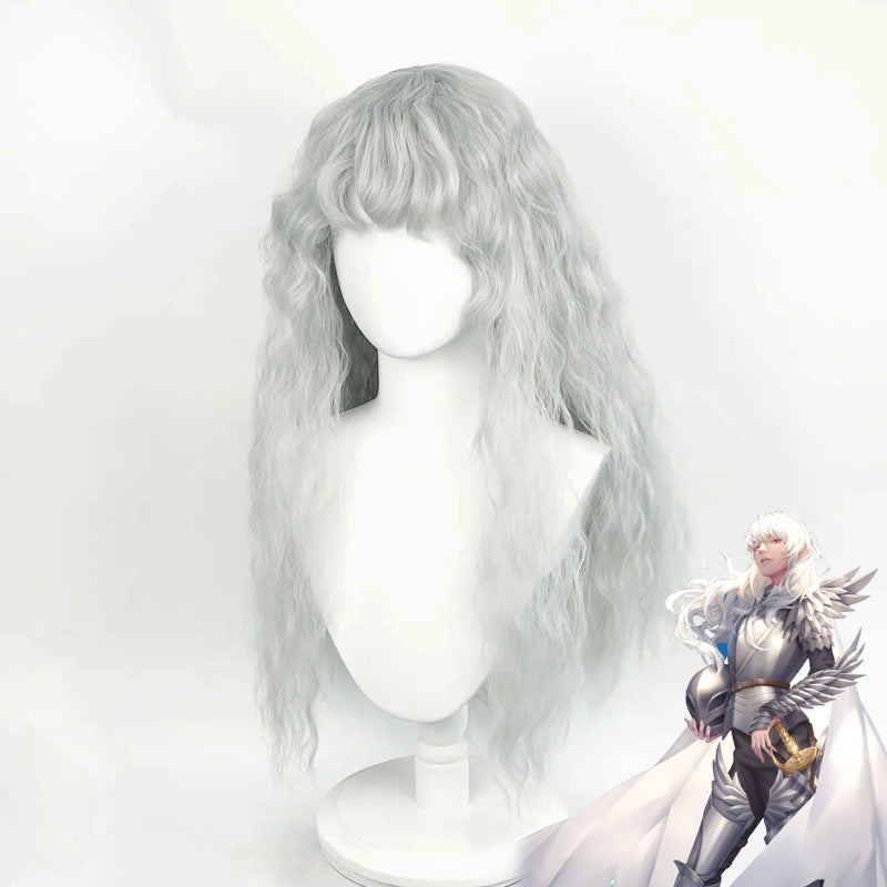 Griffith Sword Style Legendary Sier Corn Cos Wig