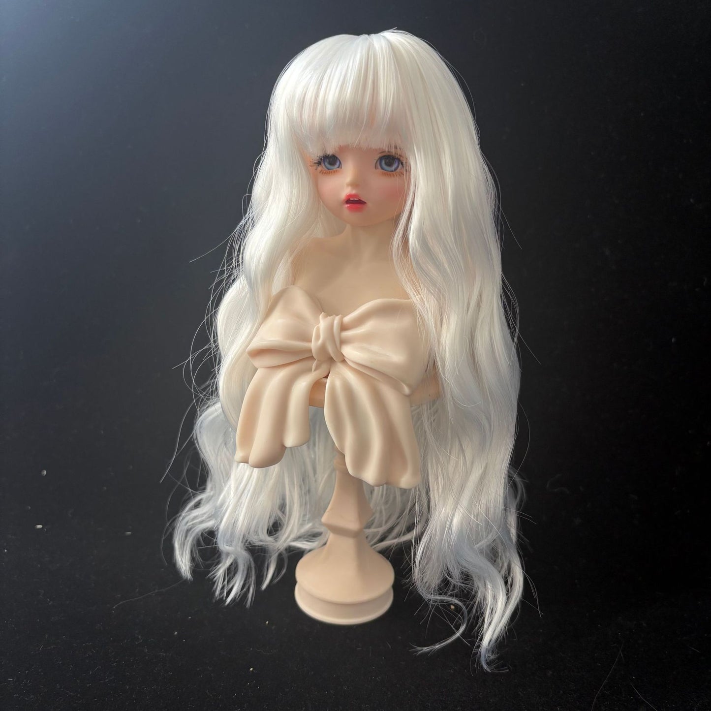 With Bangs Multicolor Small Curls Dress Up Cos Wig