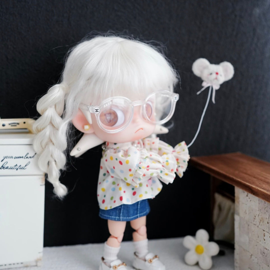 Zi Sister Yearned For Doll Clothes Decoration High Density Can Cos Wig