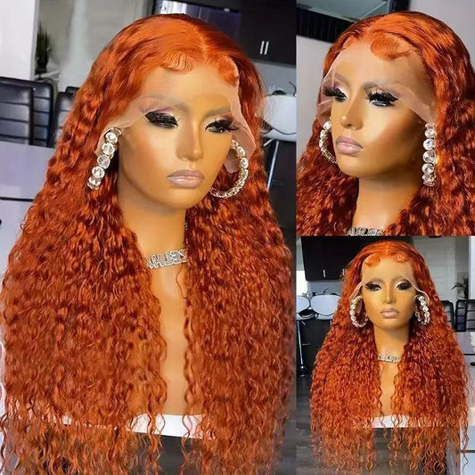 Curly Hair Chemical Fiber Rose Net Can Be Divided Into Wig Long Curls