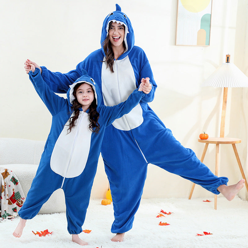 Polar Fleece Animal Modeling Jumpsuit Adult Middle Big Outfit Jumpsuit, Climbing Suit