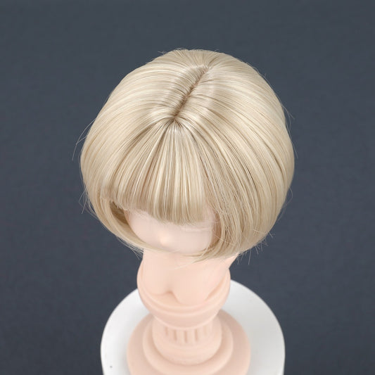Doll Points Soft Silk Long Head Leather Tip Cos Wig