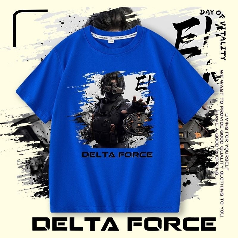 Action Surrounding The Game Grand Dragon Cotton Short Sleeve Boys Children's T-shirt