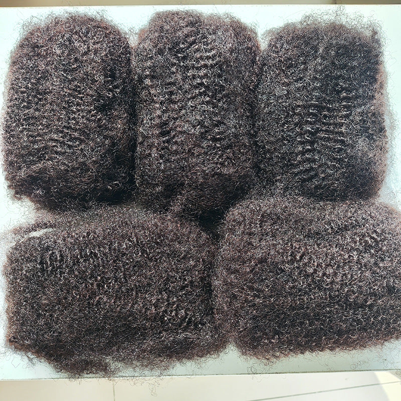 Afro Human Bulk Ideal For Diy Real Hair Wig