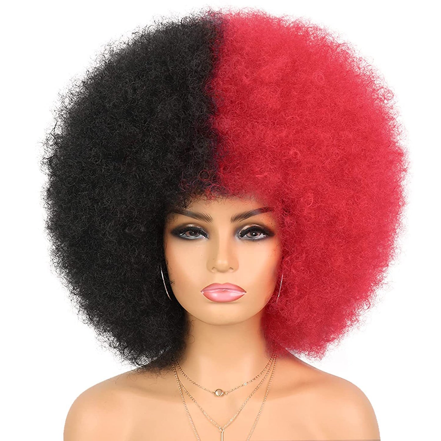 Women's Small Volume Afro More Colors Can Come To The Wig Long Curls