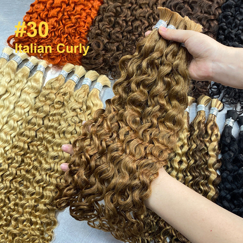 Durable Pretty Human Bulk Color Band Real Hair Wig