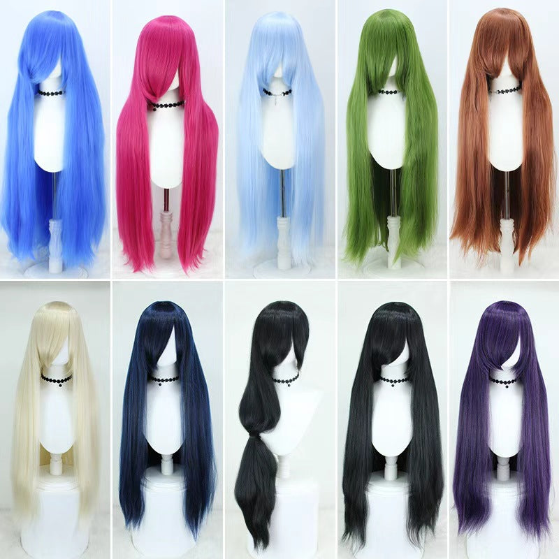 Universal Acrylic Silk Corn Stigma Puffy Qu Mao Curler Cos Wig