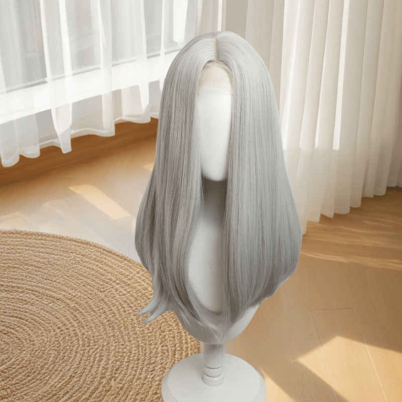 Hand Crocheting Lace Universal Hair Style Cos Wig