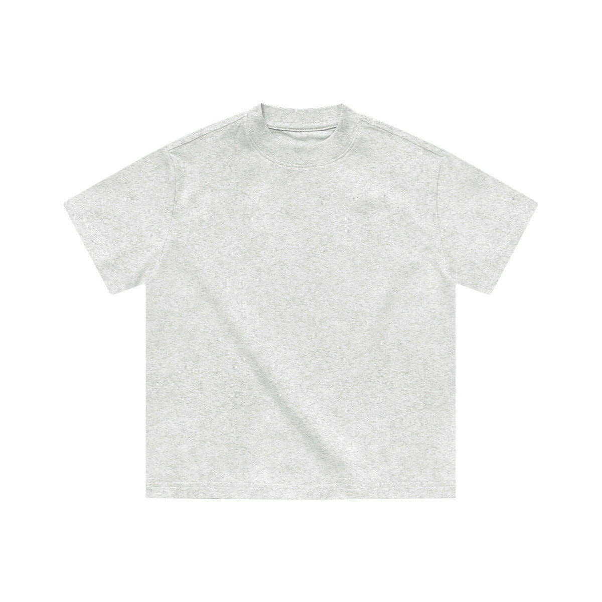 Children's Short-sleeved Summer Clothes Heavy Cotton Solid Children's T-shirt